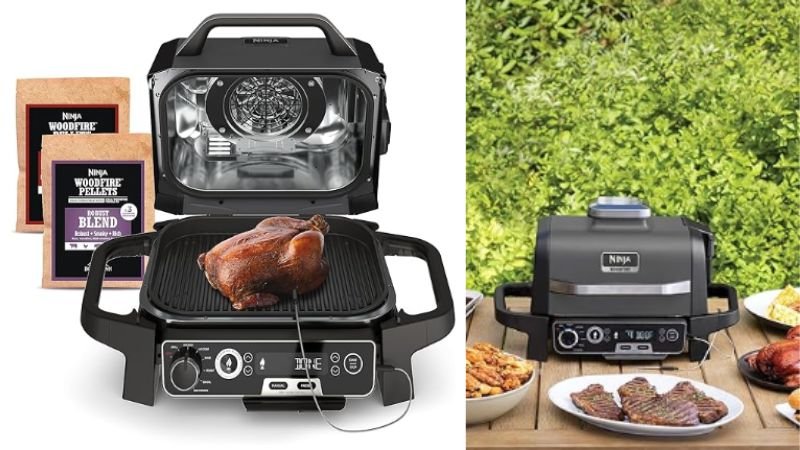 Discover the Ninja Woodfire 7-in-1 Outdoor Grill